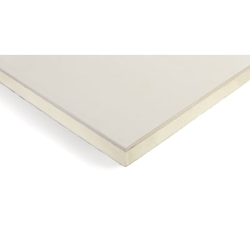 Recticel Eurothane PL PIR Insulation Plasterboard <BR>2400 x 1200 x 62.5mm